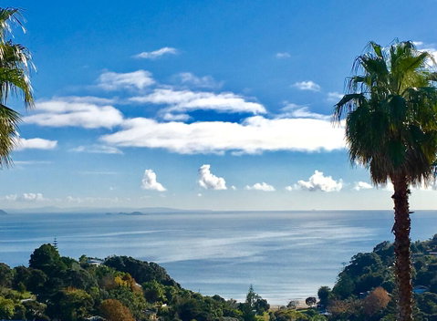 2 LEVEL 2 BEDROOM VILLA W MAGNIFICENT OCEAN VIEWS BEDROOM BALCONY FREE WIFI & POSSIBLY A CHEAP CAR TO RENT - Tourism Bookings NZ 1