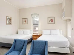 Independence Square 213, Spacious Hotel Room with 2 Queen Beds, Wet Bar, and Sitting Area