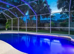 Palm Paradise with Heated Saltwater Pool - 10 min to the Beach