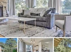 SKI-Mount Hood Charm-Welches,Golf and SKI resort condo,W&D, WIFI,Near Woods,Hiking,Fishing