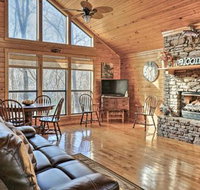 Roomy Riverfront Trout Valley Cabin with Fishing! - Tourism Bookings