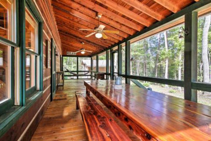 2 Acre Blue Ridge Home W / Fireplace Hammock & Deck - thumb 6