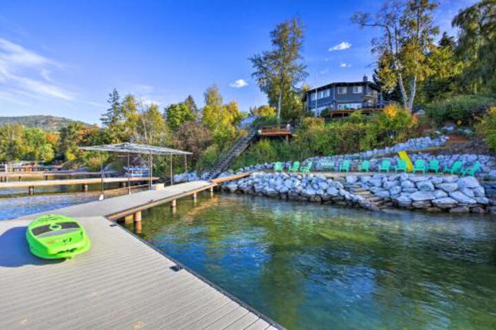 Lakefront Home W / Dock & Hot Tub Near Schweitzer! - thumb 6