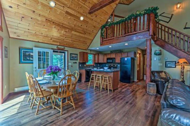 3 Story Lake Harmony Resort Chalet Fire Pit & Deck - thumb 3