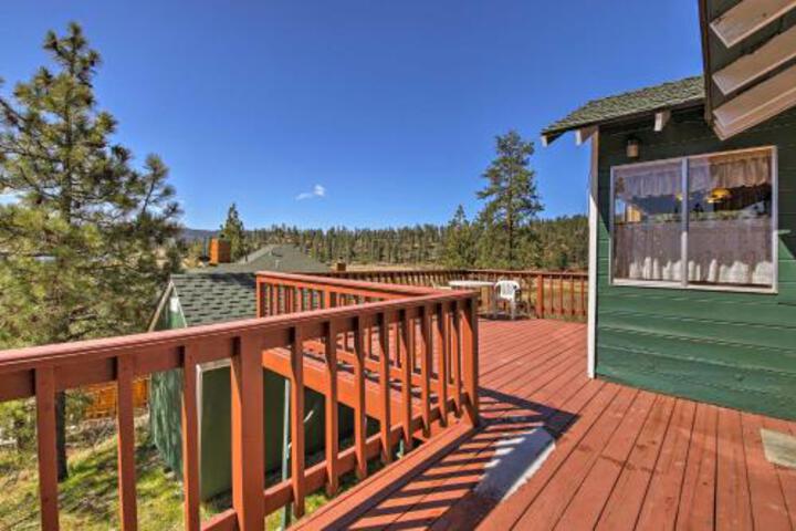 Cabin W / Deck & Views Steps From Big Bear Lake - thumb 4