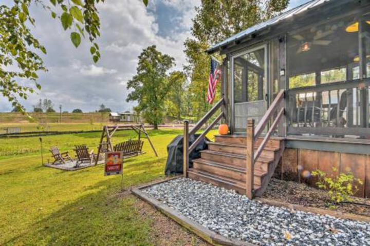 Secluded Morganton Tiny Home With Hot Tub Access! - thumb 6
