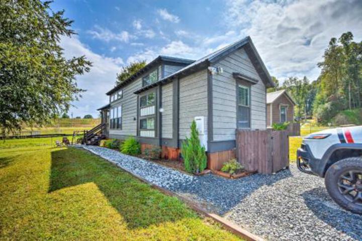 Secluded Morganton Tiny Home With Hot Tub Access! - thumb 4