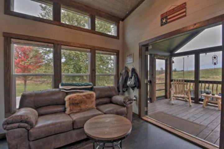 Secluded Morganton Tiny Home With Hot Tub Access! - thumb 3