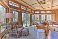 Family Home with Deck Walk to Big Bass Lake