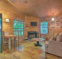 Pisgah Forest The Oak Cabin with Deck by Creek - USA Accommodation