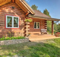 North Pole Log Cabin with Northern Lights Views - USA Accommodation