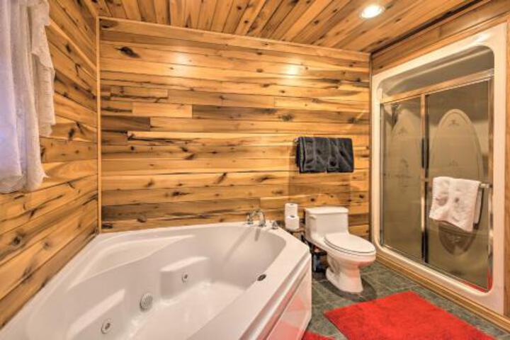 Mountain Retreat Fire Pit Pool Table & Fireplace - thumb 0