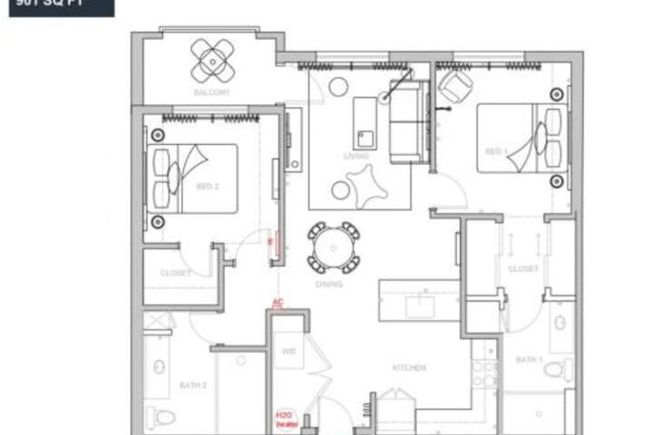 WanderJaunt Vermeer 2BR Downtown Phoenix - thumb 3