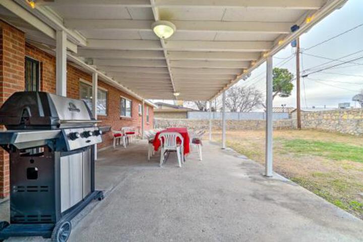 Quiet Home W / Patio 4 Mi To UTEP & Airport! - thumb 2