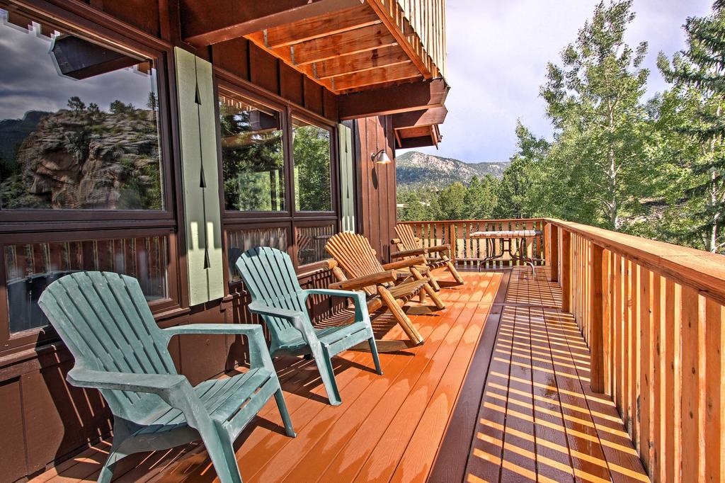 'Peaceful Pines' Estes Park Home With Longs Peak View - thumb 0