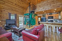 'Trot Inn' Bryson City Cabin with Hot Tub  Fire Pit Tourism Bookings