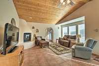 1-Story Condo with Fireplace 2 Mi to Angel Fire Hotels Santiago