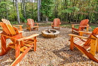 2-Acre Blue Ridge Home with Fireplace Hammock  Deck Tourism Bookings