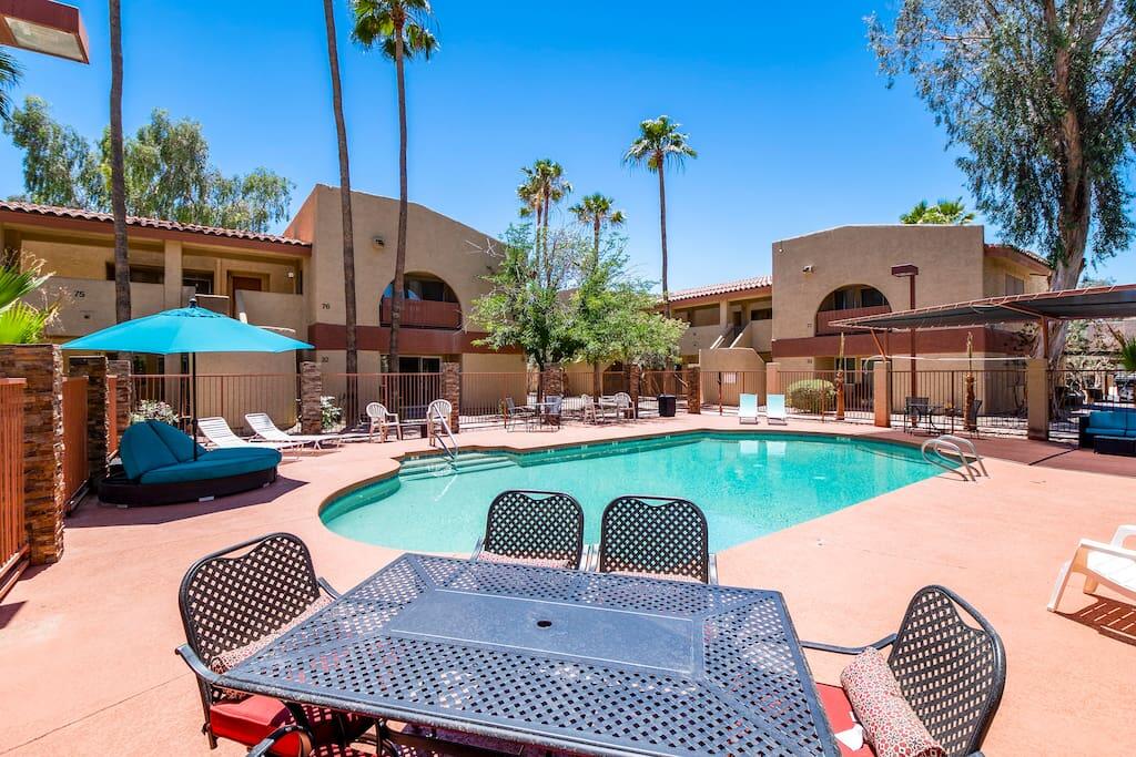 37A- Casa Grande Modern Condo 1bd W Heated Pool - thumb 1