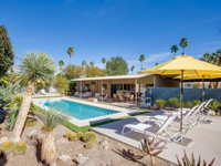 3Br/2Ba  The Bowie House Mid-Century Modern W/ Pool And Spa Home Tourism Bookings