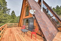 A-Frame Cabin with Mtn Views - 4 Mi to Cripple Creek USA Accommodation