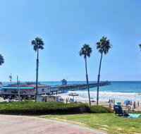BEACH FRONT AT THE SAN CLEMENTE PIER - USA Accommodation