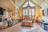 Cabin with Hot Tub Bar  Deck Less Than 1Mi to Big Boulder LK Tourism Bookings