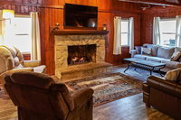 Cozy Cabin with Deck Hot Tub  Pond by Hocking Hills Tourism Bookings