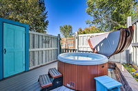 Cozy Taos Studio with Patio 3-Block Walk to Plaza USA Accommodation