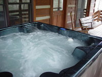 Creekside Overlook - Secluded Log Cabin Overlooking Creek USA Accommodation