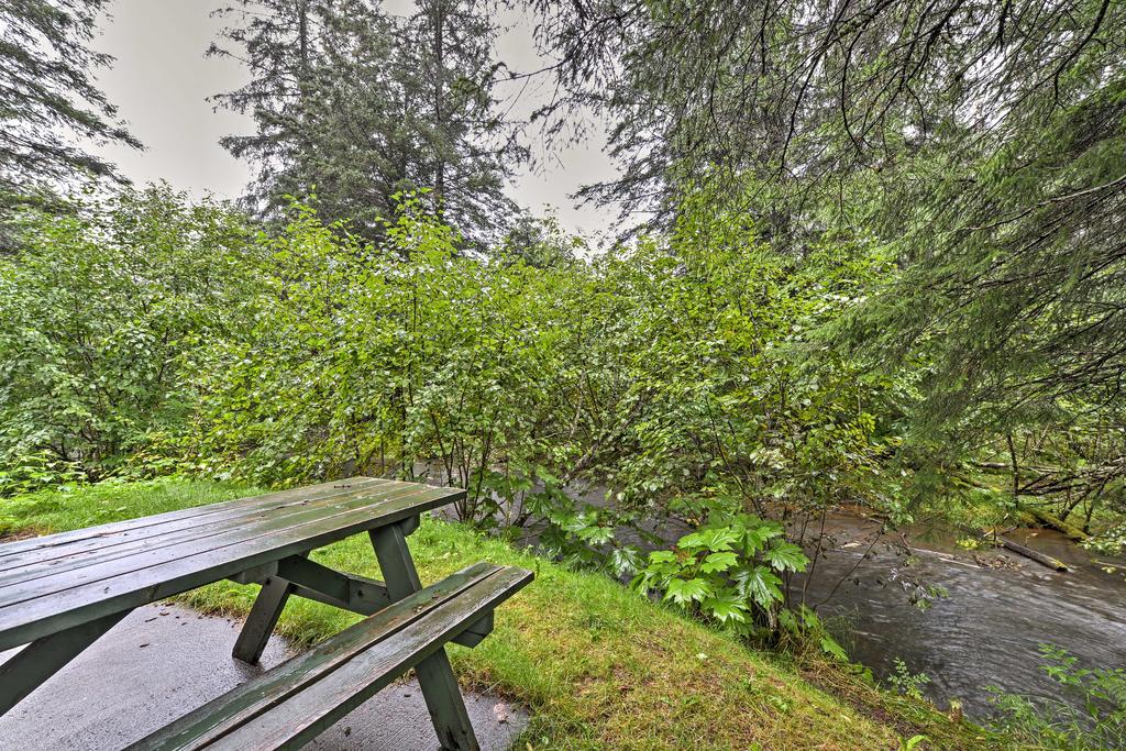 Creekside Seward Cabin With BBQ Fire Pit On 3 Acres! - thumb 1
