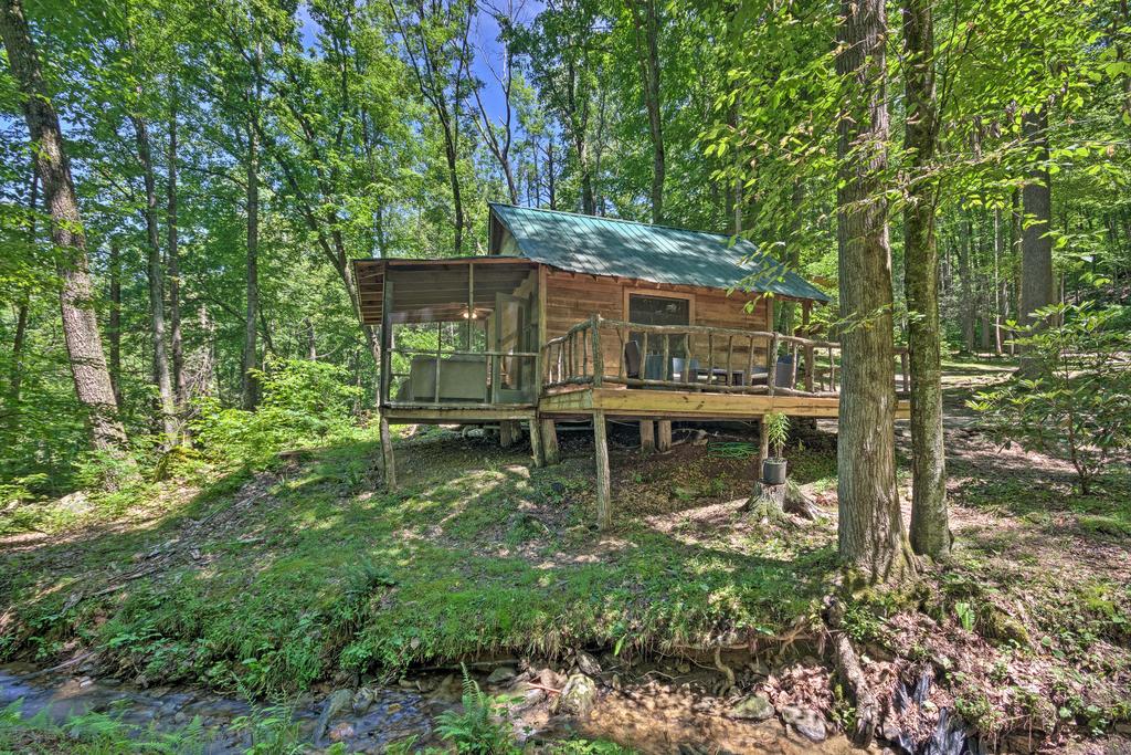 Creekside' Cabin With Deck In Pisgah Forest! - thumb 1