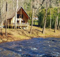 Custom Smoky Mountain Home on the Cullasaja River - USA Accommodation