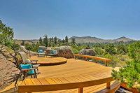 Del Norte Home on 50 Private Acres with 2-Level Deck Tourism Bookings
