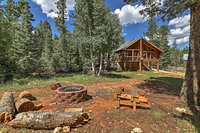 Duck Creek Village Cabin with Deck  Fire Pit Tourism Bookings