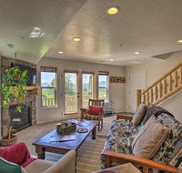Eden Condo with Balcony Fireplace and Mtn Views - USA Accommodation