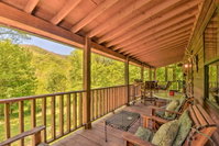 Enchanting Cabin with Mtn Views  Creekside Trail Tourism Bookings