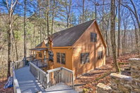 Highlands Cabin with Forest Views - 4 Mi to Cashiers Tourism Bookings