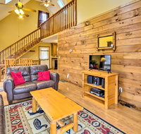 Hocking Hills Hideaway with Hot Tub, Fire Pit & Views - Tourism Bookings