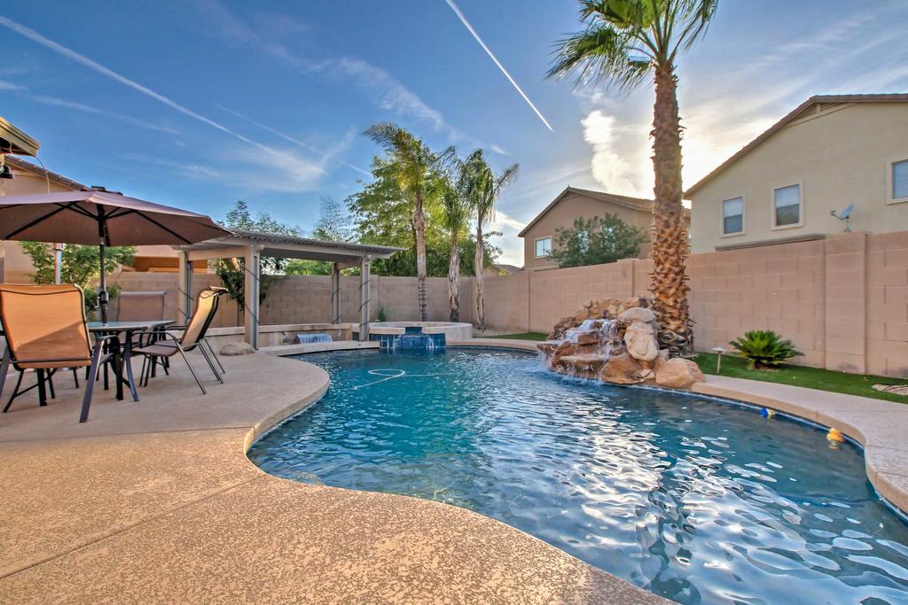 Home With Waterfall Pool & Hot Tub In San Tan Valley! - thumb 1