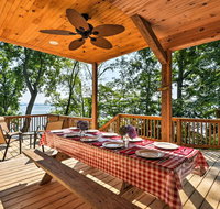 Lakefront Rutledge Cabin with Fire Pit and Private Dock - USA Accommodation