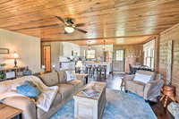 Lakefront Waterloo Cabin with Dock Kayaks  Grill USA Accommodation