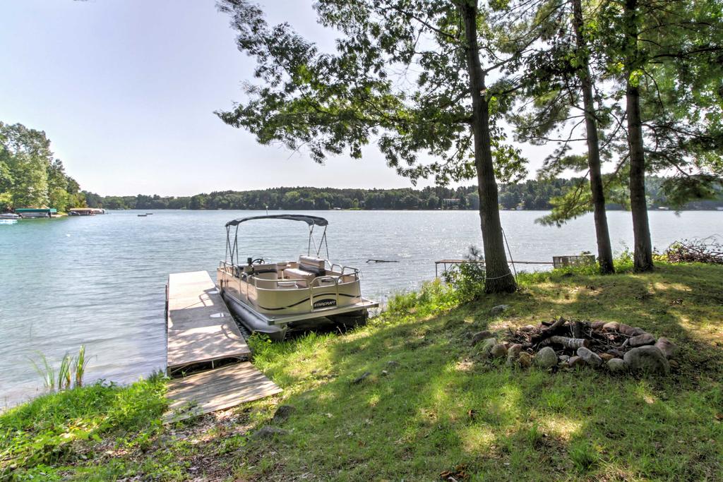 Lakefront Waupaca Home With Pool Table, Dock & Views! - thumb 1