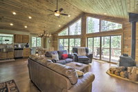 Large Cabin with Mtn Views Near Jefferson Lake USA Accommodation