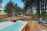 Luxe Vineyard-View Hideaway w/ Swim Spa  Hot Tub home USA Accommodation