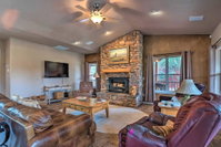 Luxury Ruidoso Home with Hot Tub  Game Room Tourism Bookings