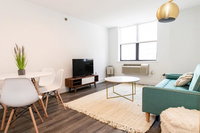 Modern 2BR On Garden St W/ Gym 15 Min From NYC USA Accommodation