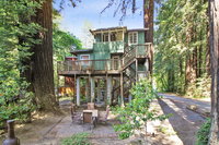 Monte Rio Treehouse USA Accommodation