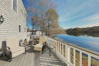 New Listing Waterfront Gem w/ Private Deck home Tourism Bookings