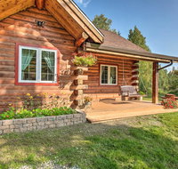 North Pole Log Cabin w/Northern Lights Views - USA Accommodation